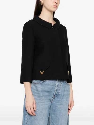 Valentino Jacket In Black