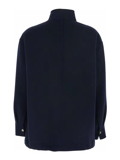 Max Mara Jacket In Blue