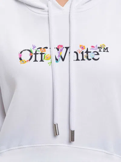 Off-white Sweatshirt In White