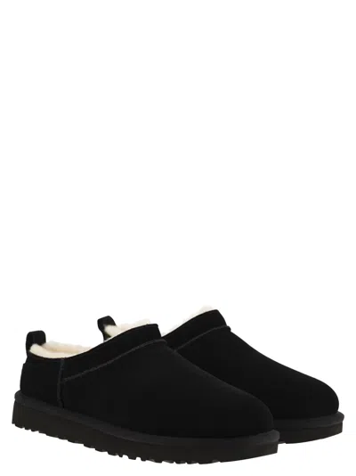 Ugg Black Classic Micro Mules In Black