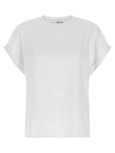 Victoria Beckham Tilly Cotton Jersey T-shirt In White