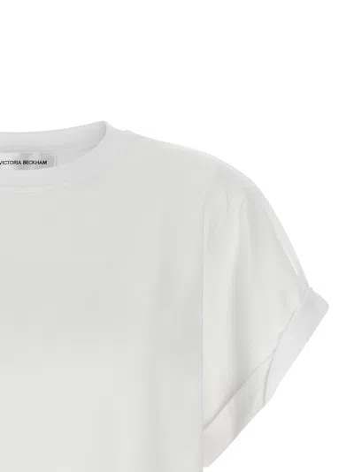 Victoria Beckham Tilly Cotton Jersey T-shirt In White
