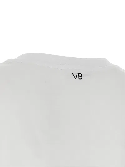 Victoria Beckham Tilly Cotton Jersey T-shirt In White