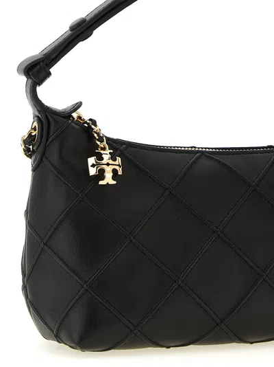 Tory Burch Pochette 'fleming' In Black