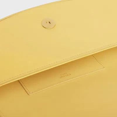 Celine Clutch On Strap In Yellow