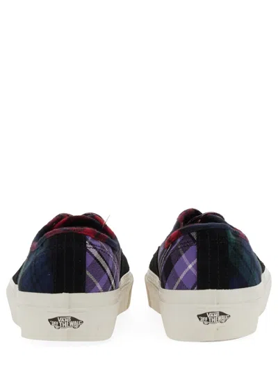 Vans Authentic 44 Dx Plaid-panel Sneakers In Multi