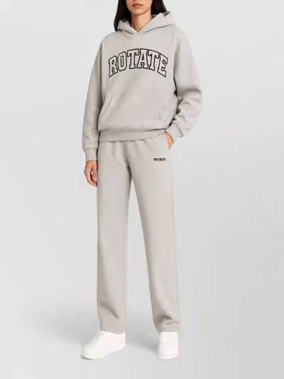 Rotate Birger Christensen Tailored Trousers Featuring Discreet Side Pockets In Gray