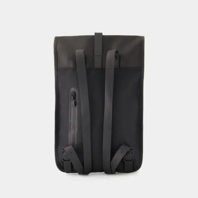 Rains Mini Backpack In Black