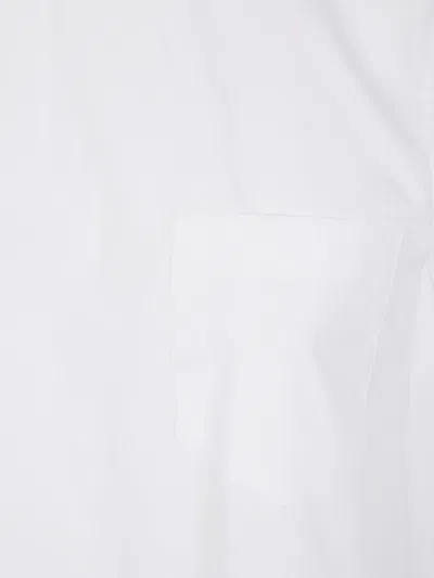 Sacai Cotton Poplin Pullover In White
