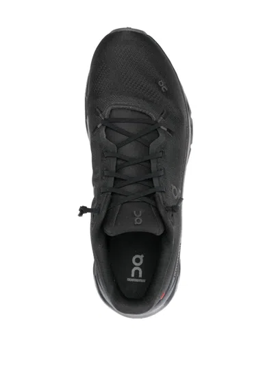 On Technical Mesh Sneakers With Cloudtec Phase Technology In Black