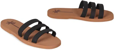 Manebi Eva Flat Sandals In Multi