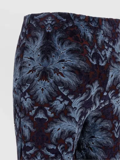 Etro Pantalone Paisley In Multi