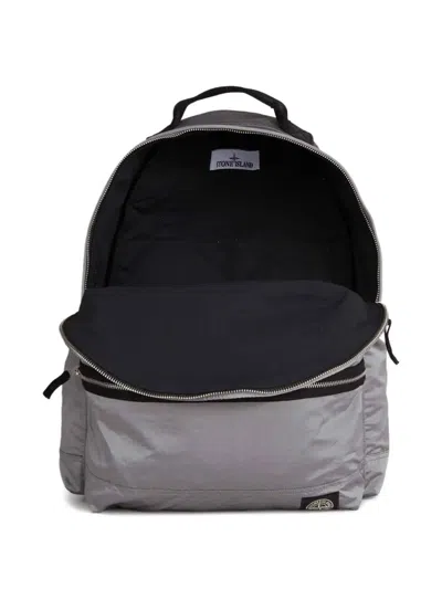 Stone Island Logo-appliqué Backpack