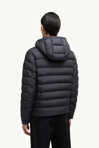 Moncler Arneb Lightweight Micro Chic Down Jacket In Black