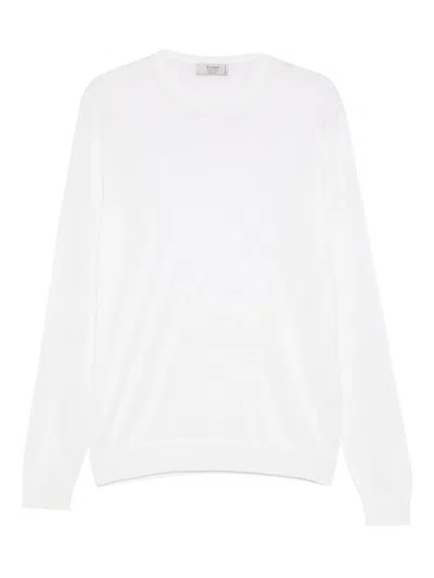 Ferrante Crew-neck Top In White