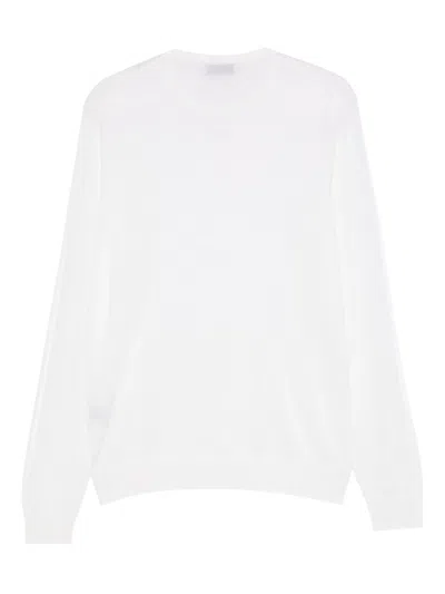 Ferrante Crew-neck Top In White