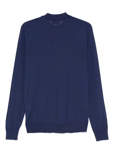 Ferrante Pullover Mit Rundhalsausschnitt In Blue