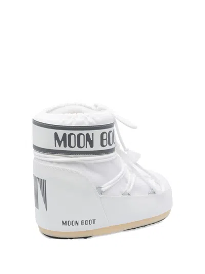 Moon Boot Icon Logo-print Padded Boots In Black