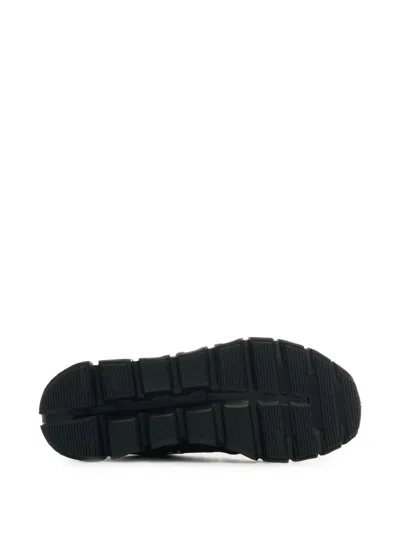 On Running Black Mesh Cloud 6 Sneakers In Black