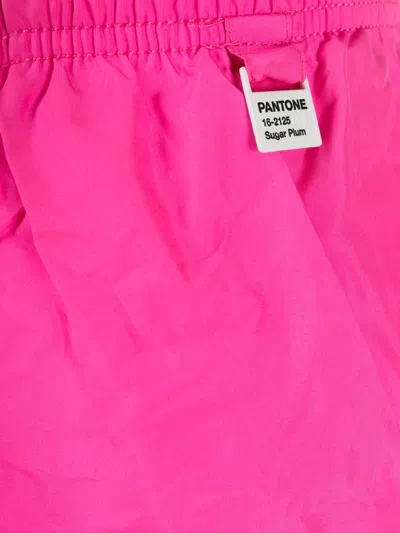 Mc2 Saint Barth Polyester Lighting Pantone Pants In Pink