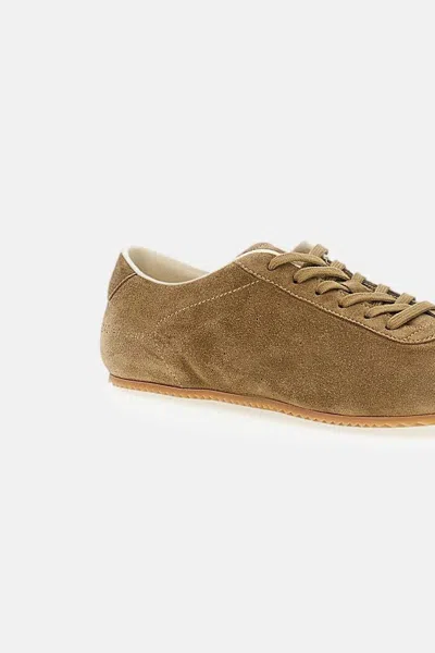 Common Projects Brown Suede Driving Sneaker In Brown