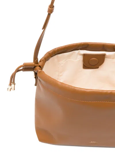 A.p.c. Sac Ninon In Brown