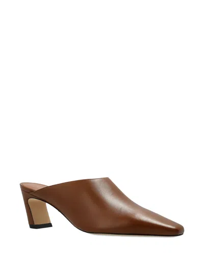 Stuart Weitzman Stassi Mule 50high-heeled Sandals In Brown