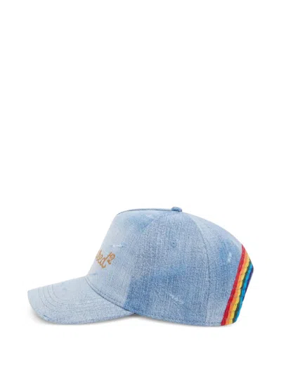 Dsquared2 Denim Cotton Cap In Blue