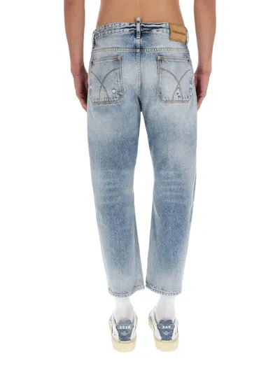 Dsquared2 Bro Distressed Jeans In Blue