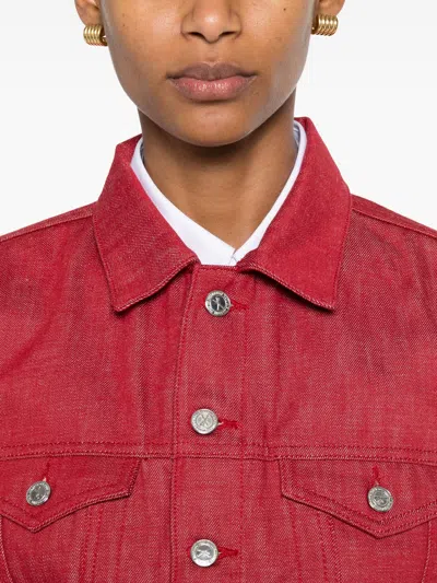 A.p.c. A. P.c. Dion Jacket 42 Red In Red