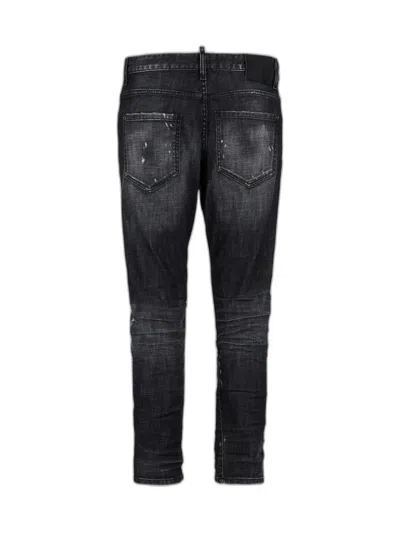 Dsquared2 Pants 5 Pockets In Black