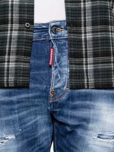 Dsquared2 Pants 5 Pockets In Multi