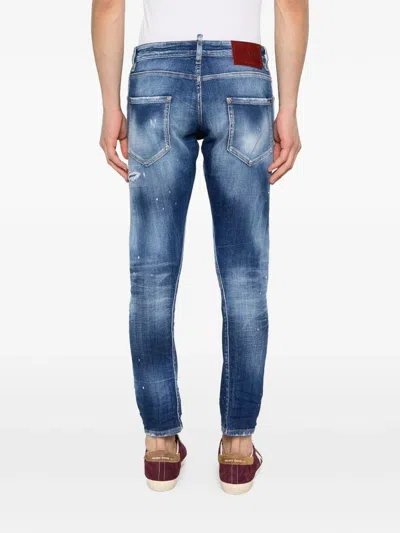 Dsquared2 Pants 5 Pockets In Multi