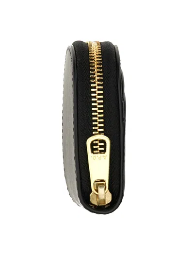 A.p.c. Compact Demi-lune Mini In Black
