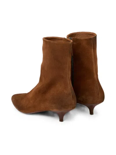 Marsèll Suede Ankle Boots In Brown