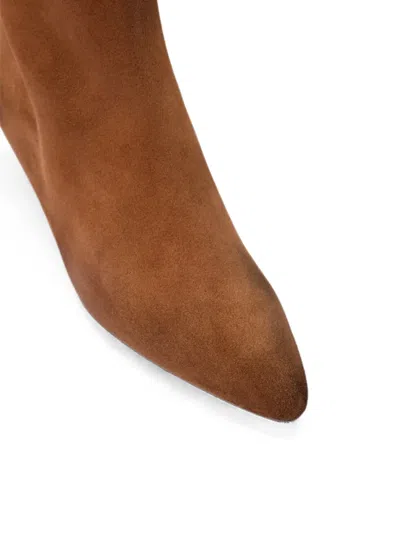 Marsèll Suede Ankle Boots In Brown