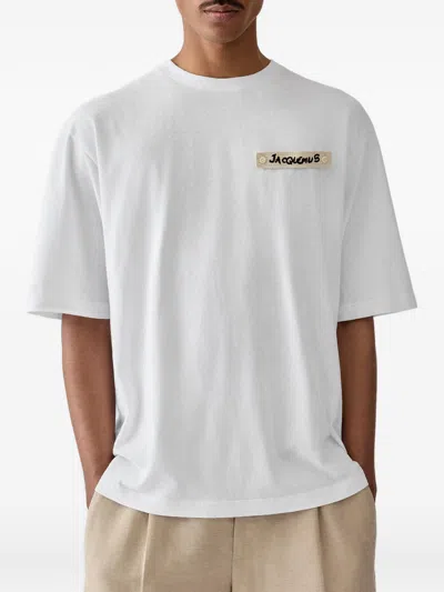 Jacquemus Le T-shirt Plage Cotton-blend T-shirt In Multi