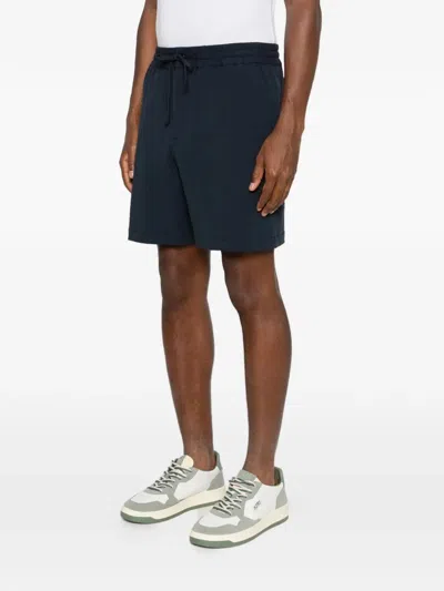 Maison Kitsuné Elasticated Shorts In Blue
