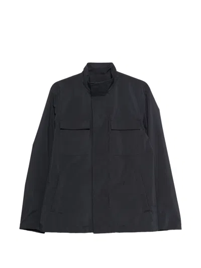 Herno Flap-pocket Jacket In Black