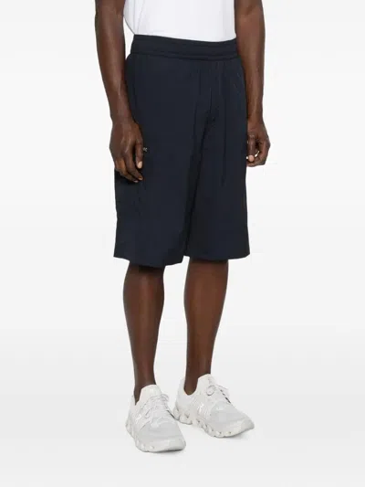 Moose Knuckles Topflight Cargo Shell Shorts In Blue