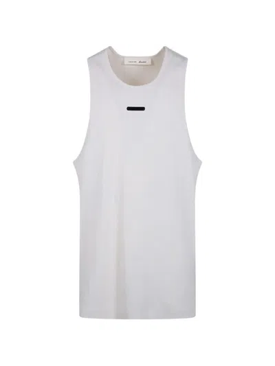Essentials Top Essential Tank In White