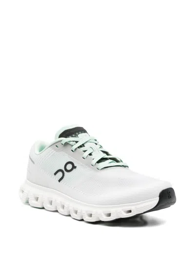 On Cloud Push 6 Mesh Sneakers In White