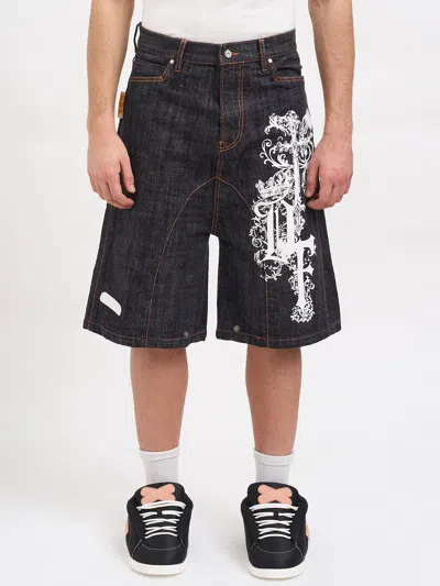 Pdf Low Ride Bermuda In Black