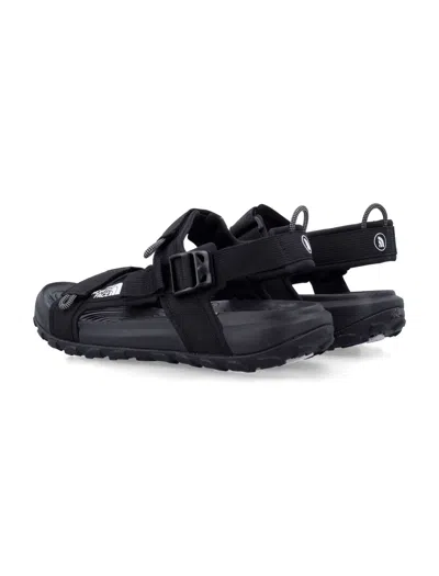 The North Face Explore Adjustable Strap Sandal In Animal Print