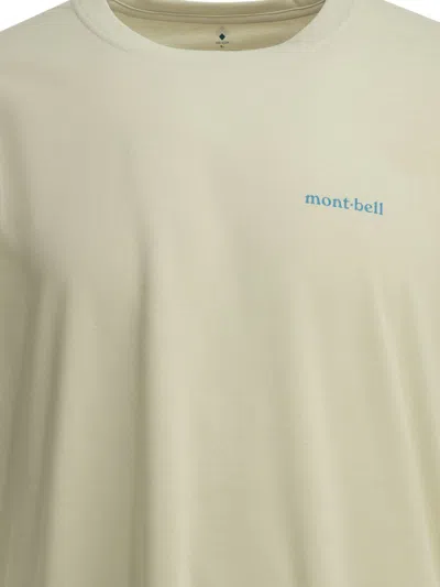Montbell Beige Polyester T-shirt In Neutral