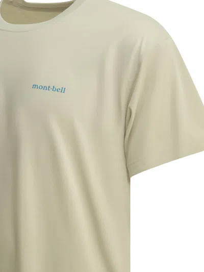 Montbell Beige Polyester T-shirt In Neutral