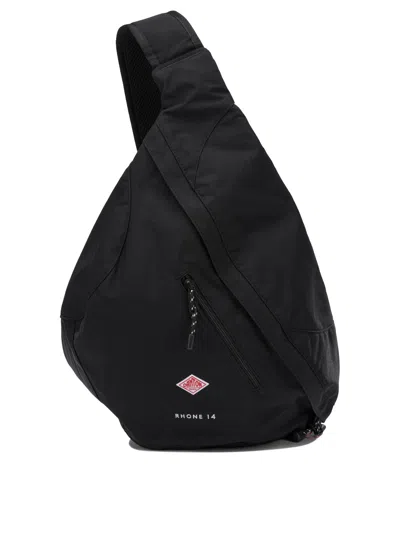 Danton Rhone 14 Logo-patch Backpack In Black