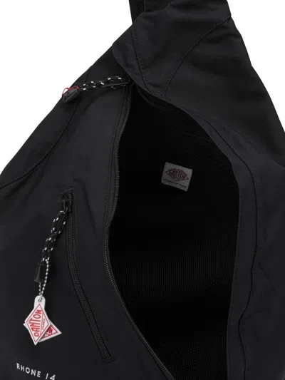 Danton Rhone 14 Logo-patch Backpack In Black