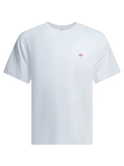 Danton Logo-patch T-shirt In White