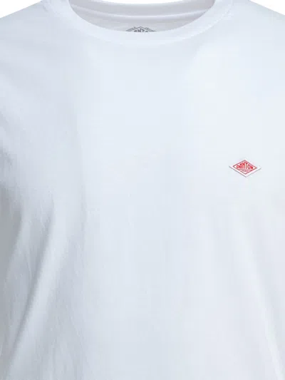 Danton Logo-patch T-shirt In White